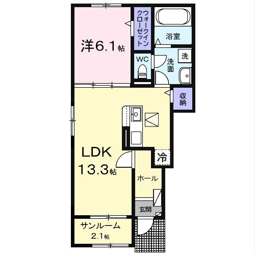 ガーデンハウス富津IIの間取り