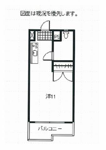 ドミール松川の間取り