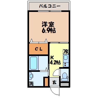 Signpost末石町の間取り