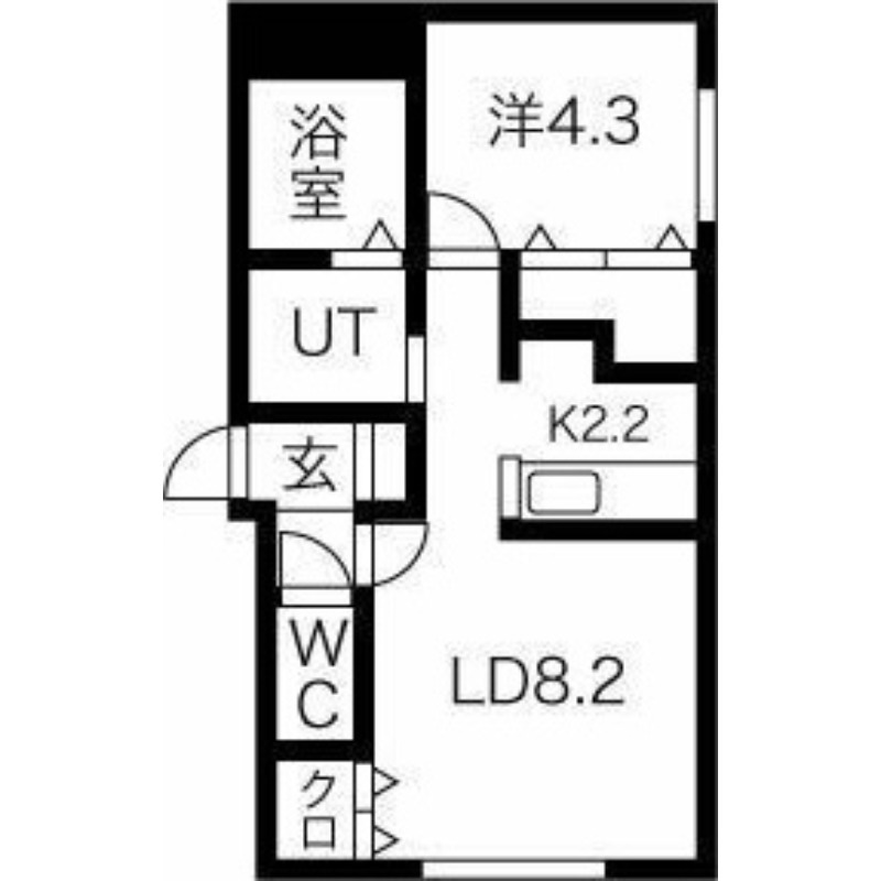 Parente N18 (パレンテN18)の間取り