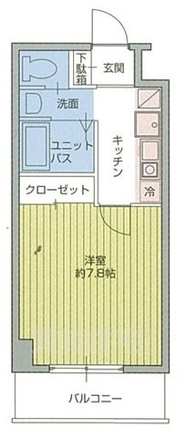 ハーバーハウス大阪の間取り