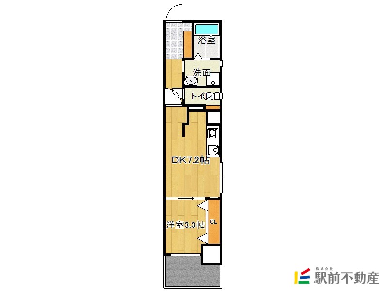 エミネンス香椎駅前の間取り