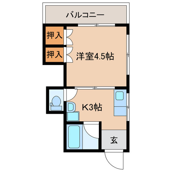 メゾン３１８の間取り