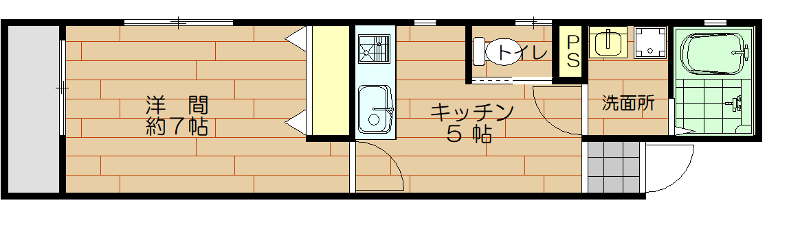 カサブランカの間取り