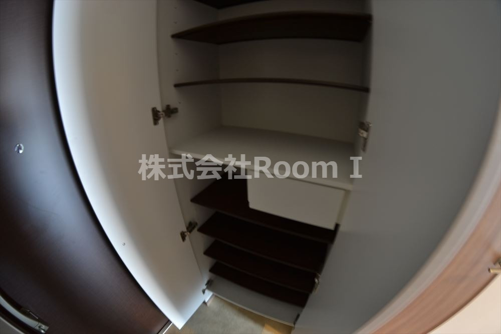 収納　ちょっとした収納スペースも充実しています