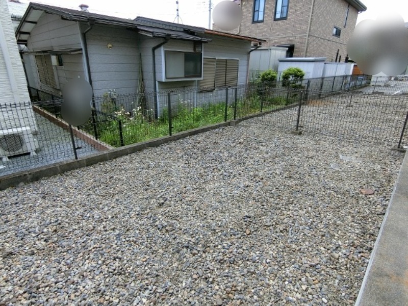 庭　図面と現状に相違がある場合には現状を優先