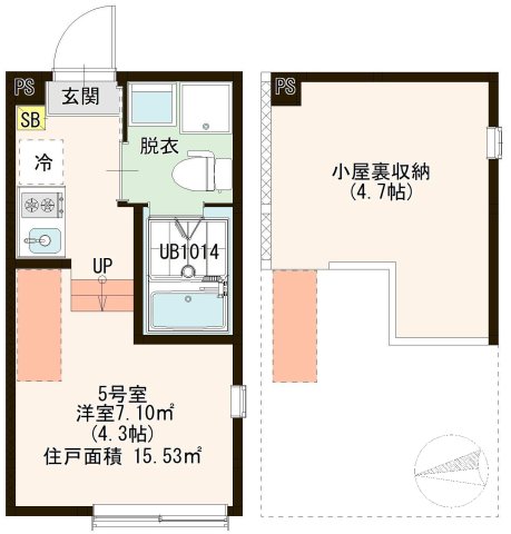フルーリ六町の間取り