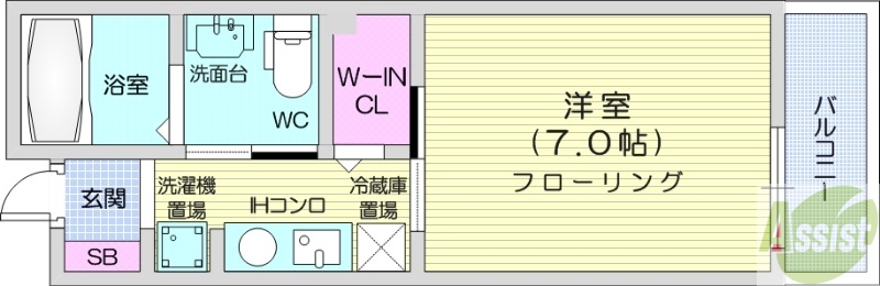 アウローラの間取り