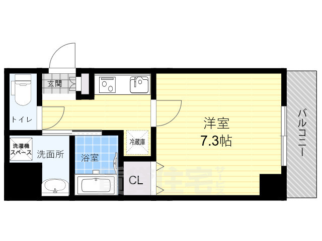 フェリーチェ梅田北の間取り