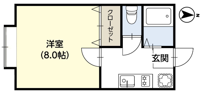 プランドールIの間取り