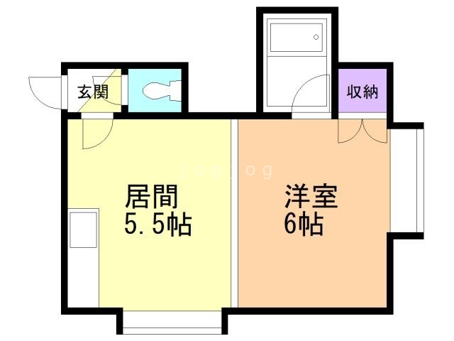 第２１森宅建マンションの間取り