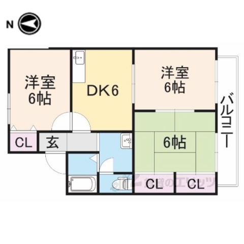 プレミールマノワールの間取り