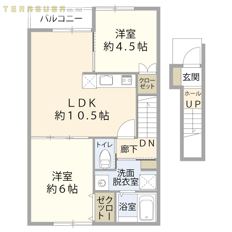 イルミナーレ原新町の間取り