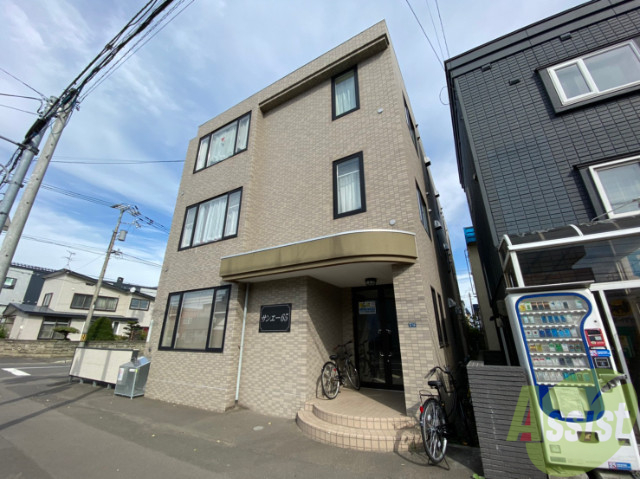 建物外観　札幌市北区篠路６条「サンエー６５」