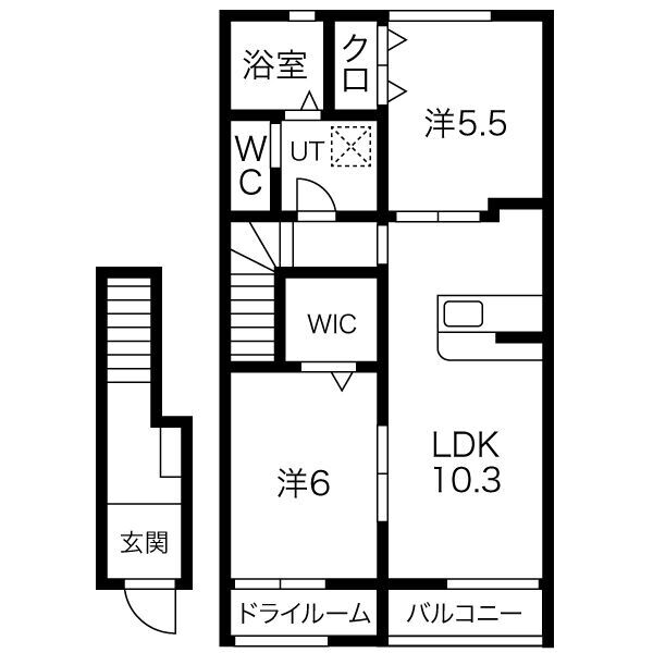 Feliceの間取り