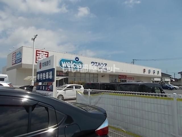 ドラックストア　ウエルシア水戸元吉田店（ドラッグストア）まで529m