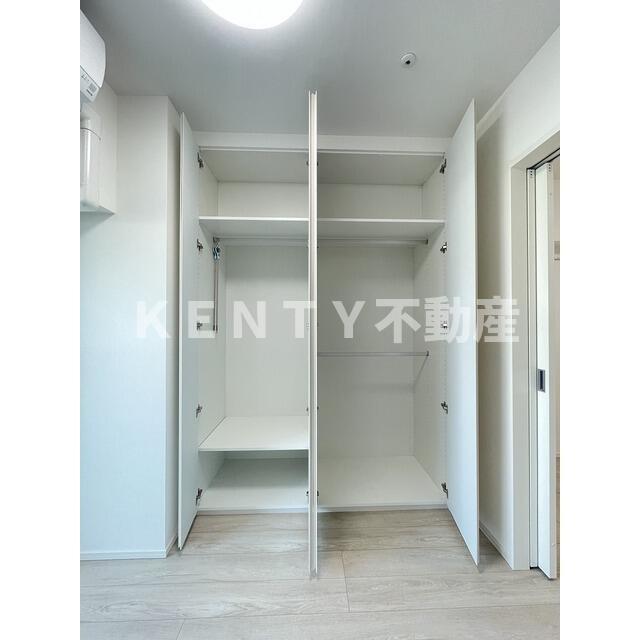 収納　大きなスペースがあり、収納には困りません