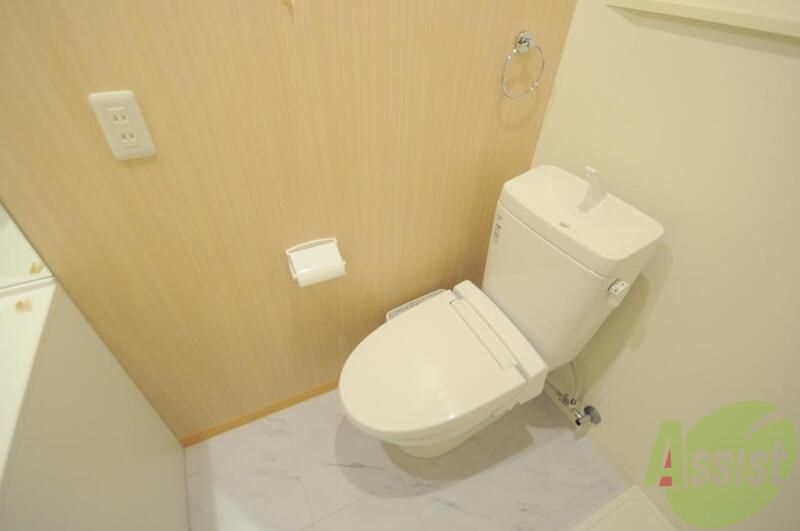 トイレ　ウォシュレット付きのトイレです