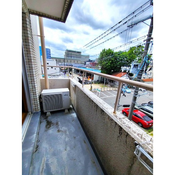 バルコニー　日当たり良好です♪