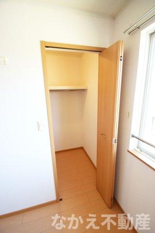 収納　大きなスペースがあり、収納には困りません