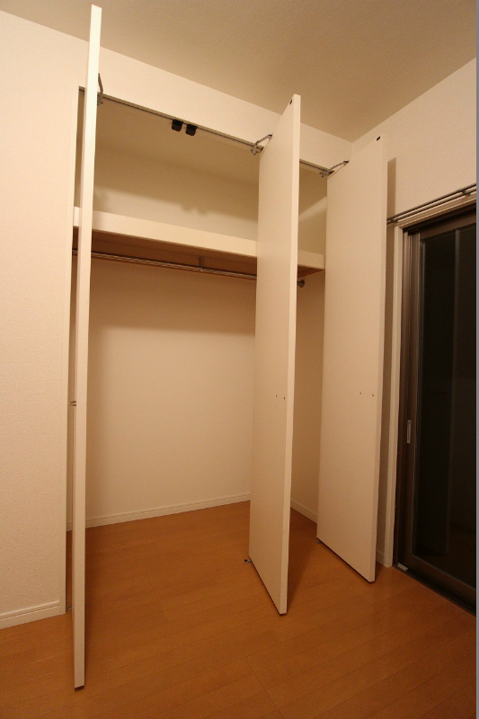 収納　収納は全部屋にあります。