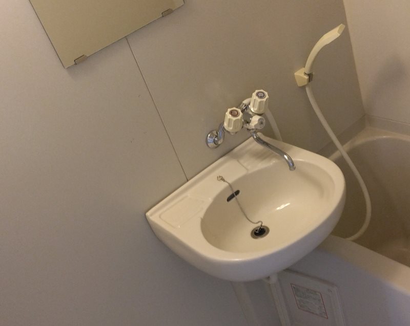 洗面設備　※別のお部屋の写真です