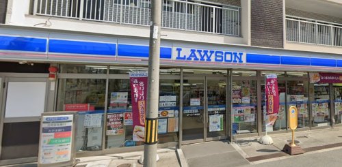 コンビニ　ローソン 上新庄三丁目店（コンビニ）まで483m