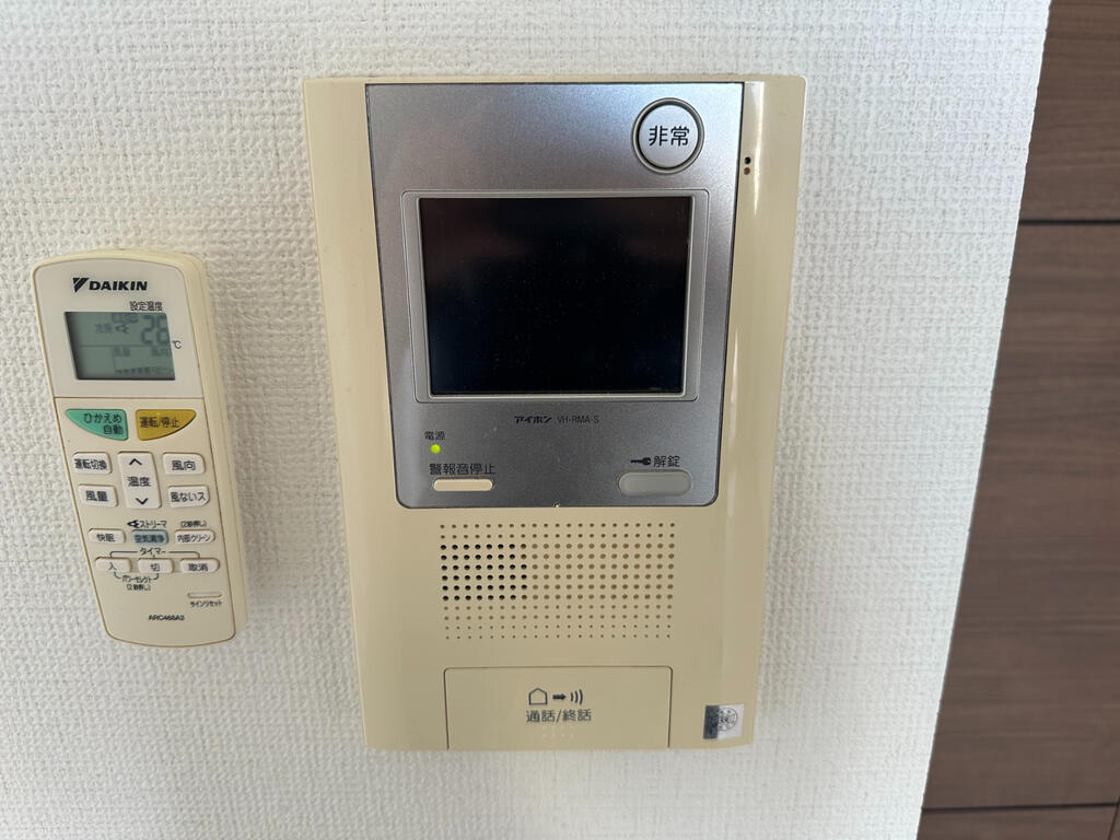 セキュリティ　写真は別部屋同条件です。