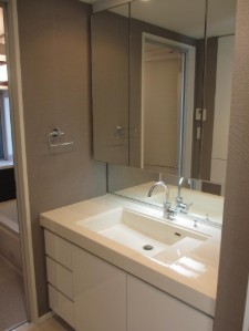 洗面設備　洗面台