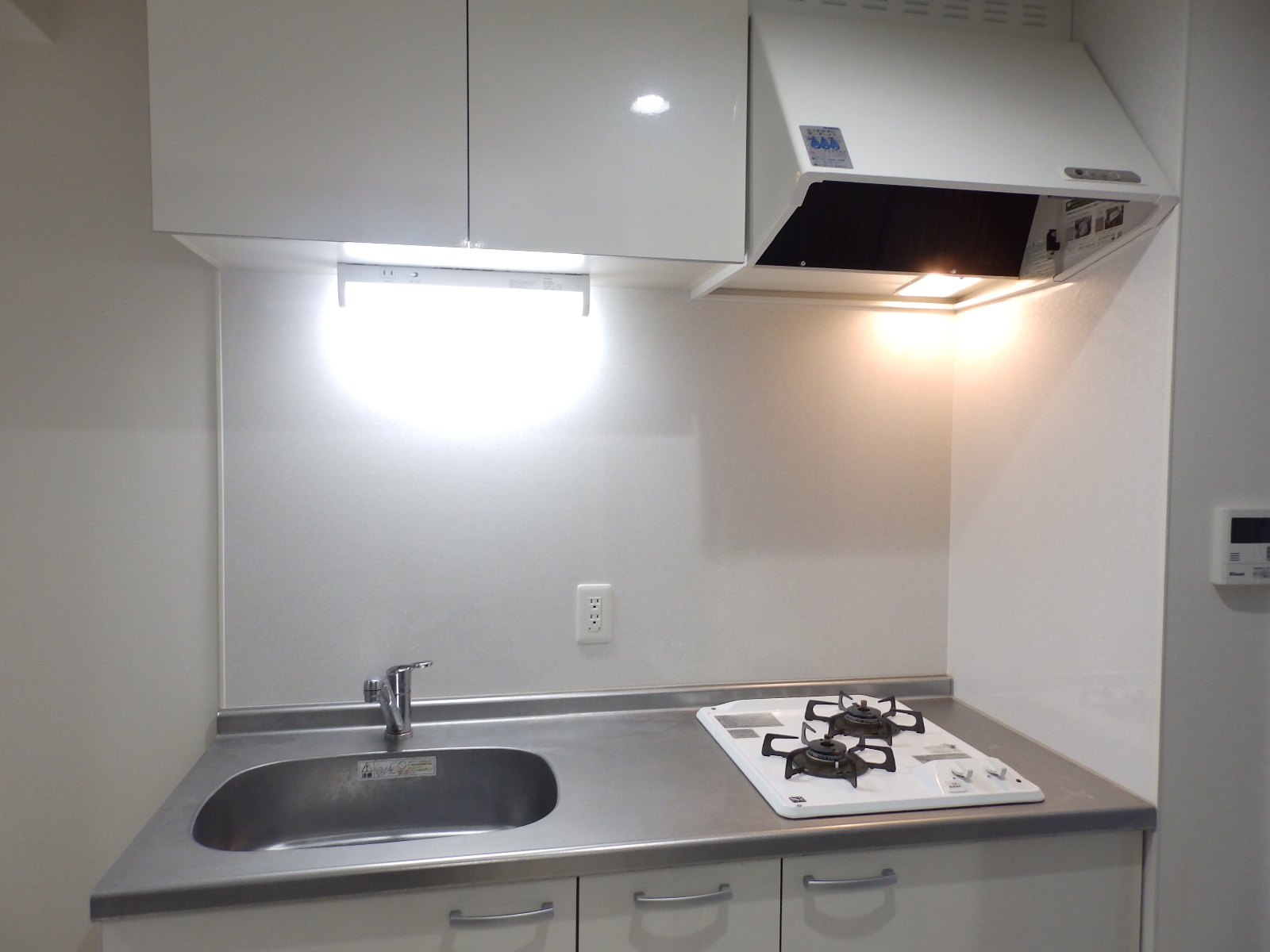 キッチン　2口ガスコンロ