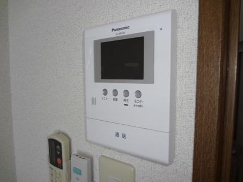 セキュリティ　カメラ付インターホン（イメージ）