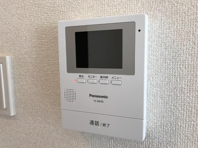 セキュリティ　カメラ付インターホン（イメージ）