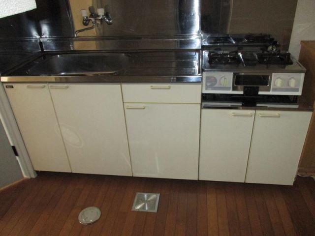 キッチン　清潔感のあるキッチンです。