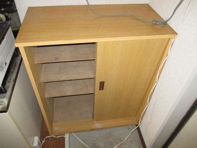 玄関　下駄箱付きで靴が多めのお客様にオススメです。