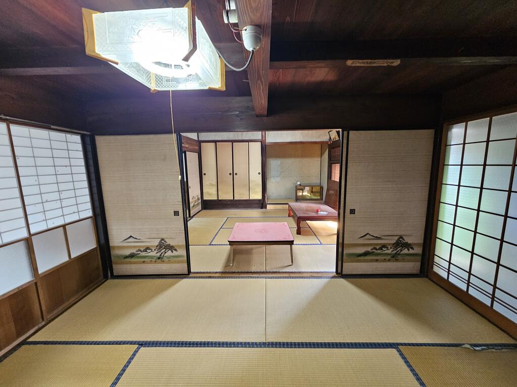西鉄天神大牟田線 矢加部駅 徒歩72分 2階建 築93年の玄関写真