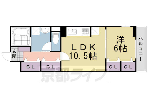フラン シュシュの間取り