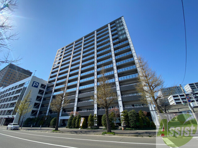 建物外観　札幌市中央区北５条東「ライオンズ札幌クロスタウン」