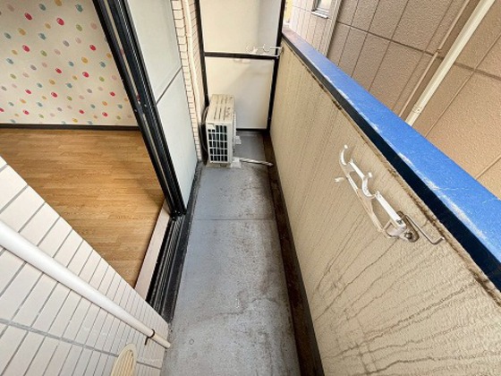 バルコニー　※別部屋の写真です