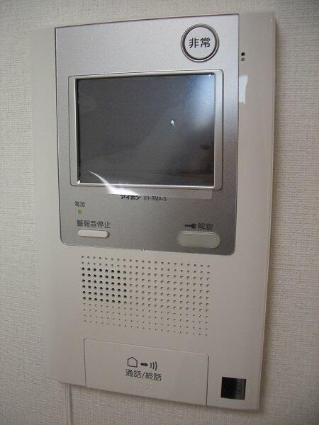 セキュリティ　モニター付きインターホンで安心！