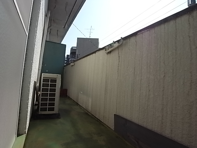 バルコニー　バルコニー部分。