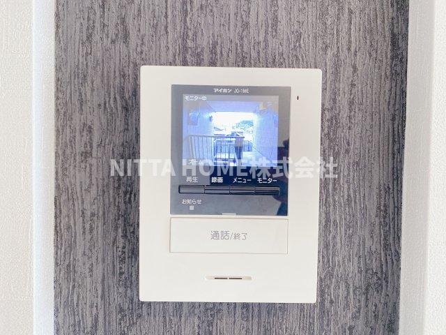 セキュリティ　顔見て会話が出来るＴＶインターホン付き♪