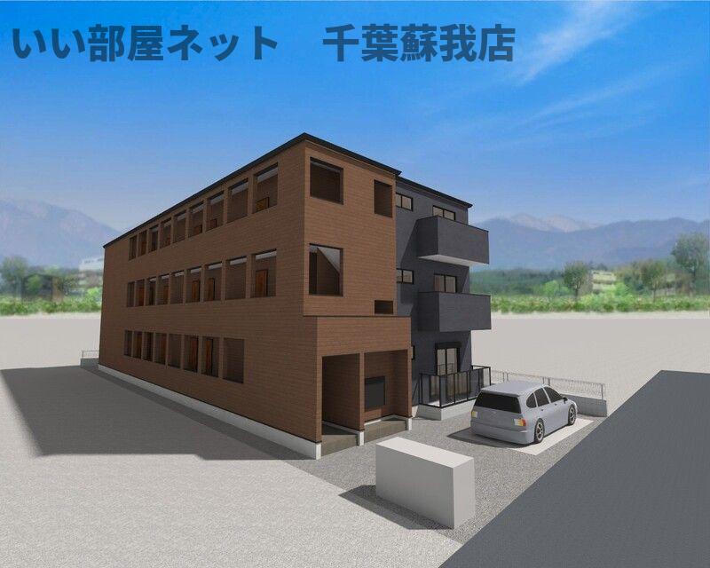 建物外観　先行申込受付中！完成が楽しみですね♪