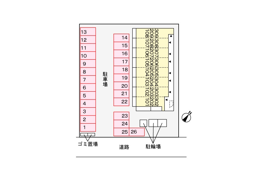 駐車場　駐車場