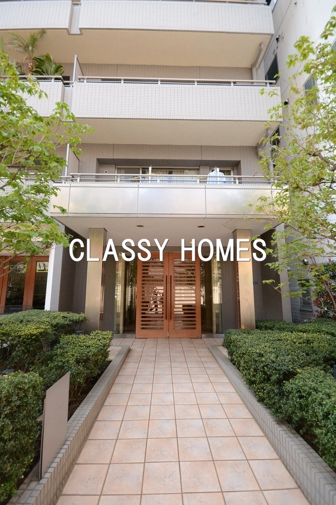 エントランス　1999年竣工　芝公園アパートメント：エントランス