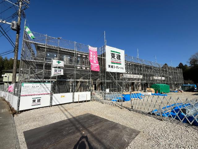 駐車場　建築現場