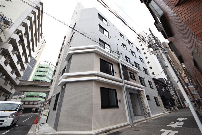 建物外観　当社提携の為、当社のみが手数料無な上にキャッシュバック付き。