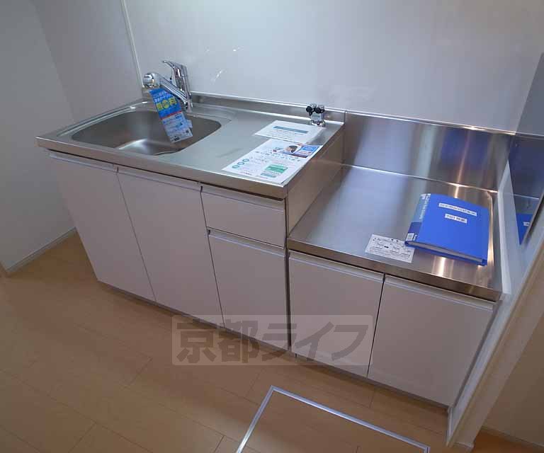 キッチン　調理スペースの広いキッチンです！