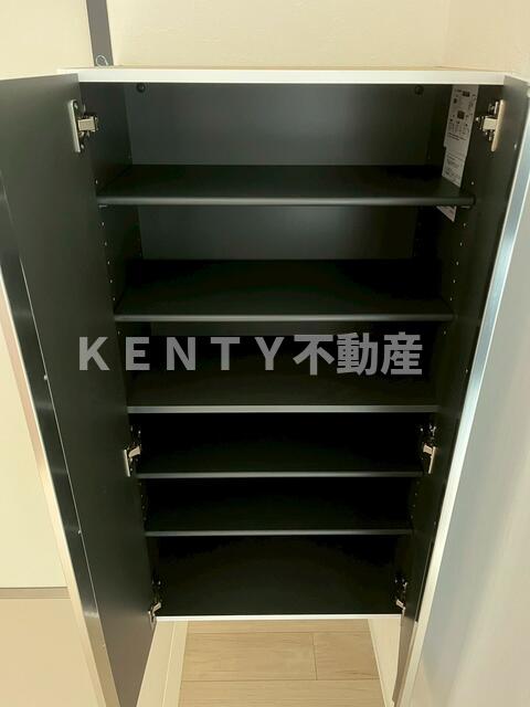 収納　十分な収納スペースがあります