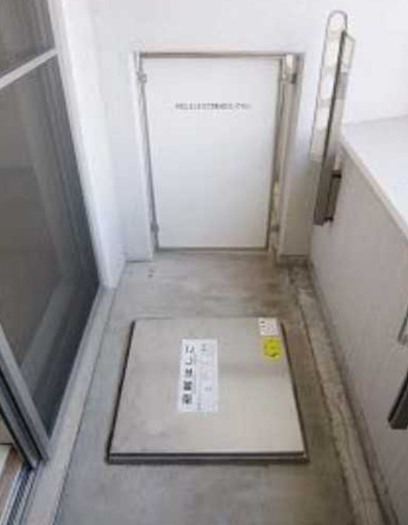 バルコニー　※別部屋の参考写真です。