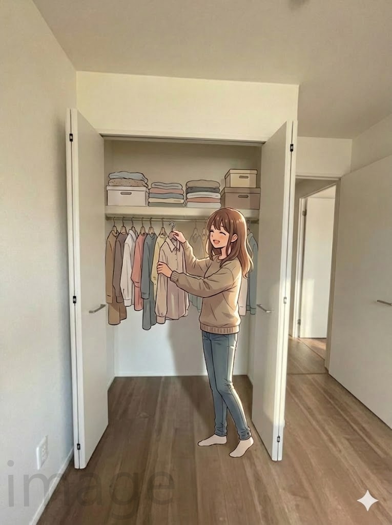 収納　収納は各洋室にございます※イメージ画像です